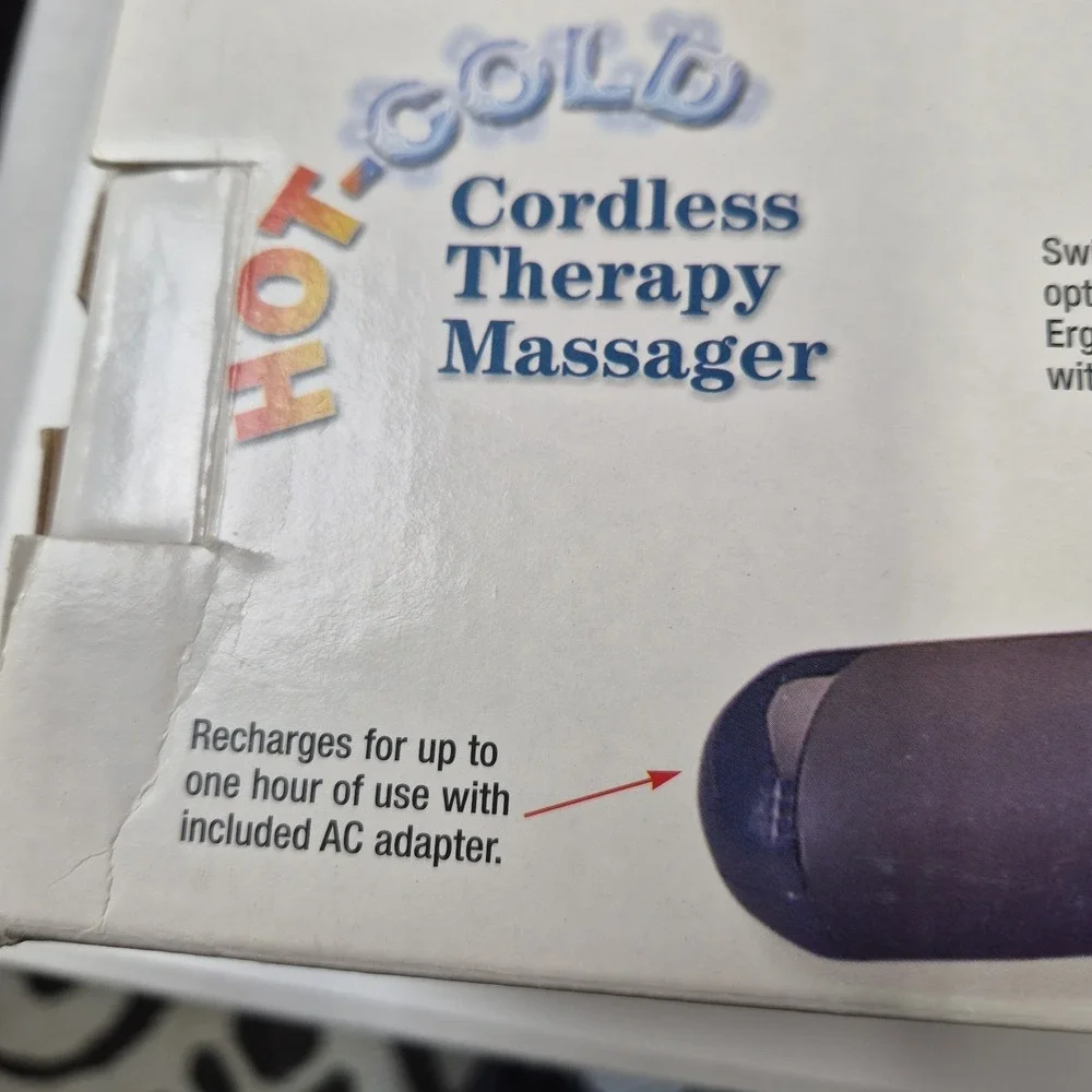 Lumiscope Massager Hot-cold Magnetic Therapy Rechargable Body Massager 8070
